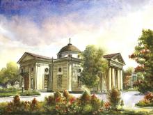 Херсон. На подвір_ї біля собору. 2026