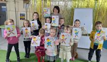 УЧАСНИКИ ТВОРЧОЇ МАЙСТЕРКИ ЗI СВОЇМИ РОБОТАМИ-АПЛIКАЦIЯМИ